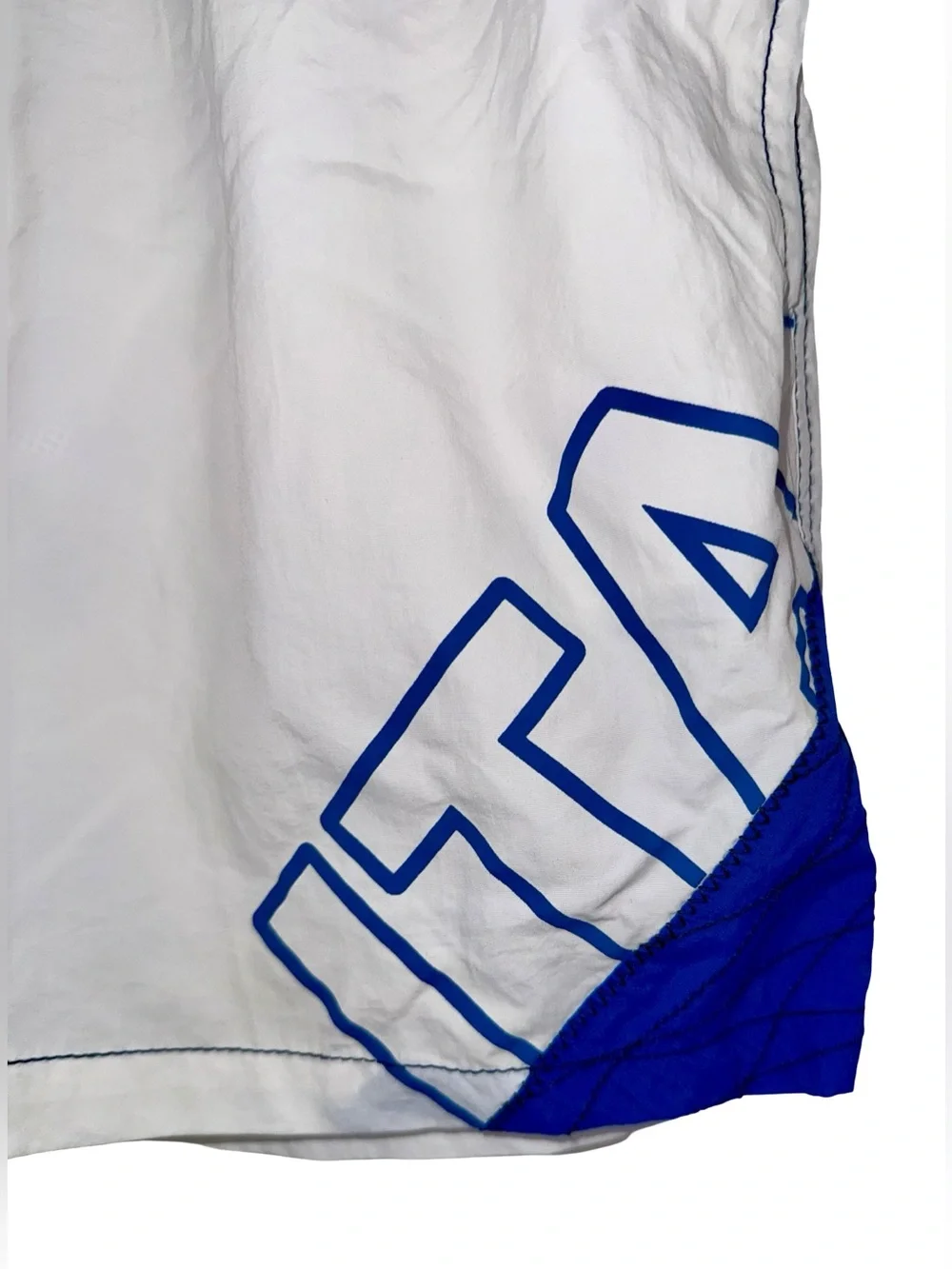 SCUOLA NAUTICA ITALIANA WHITE SWIM TRUNKS